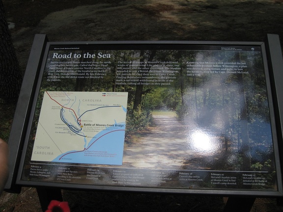 5 Road to the Sea sign